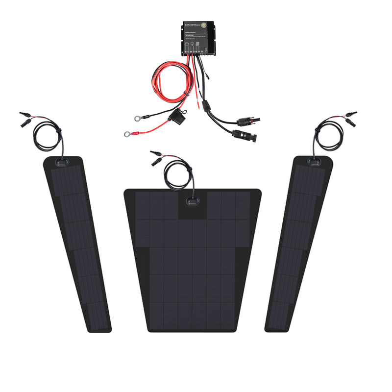 Mercedes-Benz G-Wagen G-Class Lensun 135W Hood/Bonnet Flexible Solar Panel