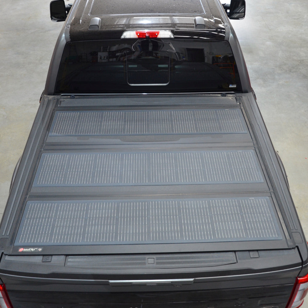 Ford F-150 BAKFlip MX4 Tonneau Cover 285W Flexible Solar Panel, PERC Monocrystalline 23.5% Efficiency