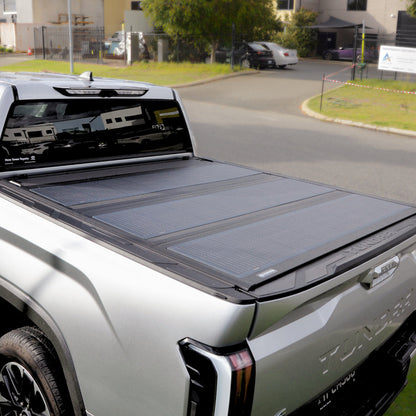 Toyota Tundra BAKFlip MX4 Tonneau Cover 285W Flexible Solar Panel, PERC Monocrystalline 23.5% Efficiency