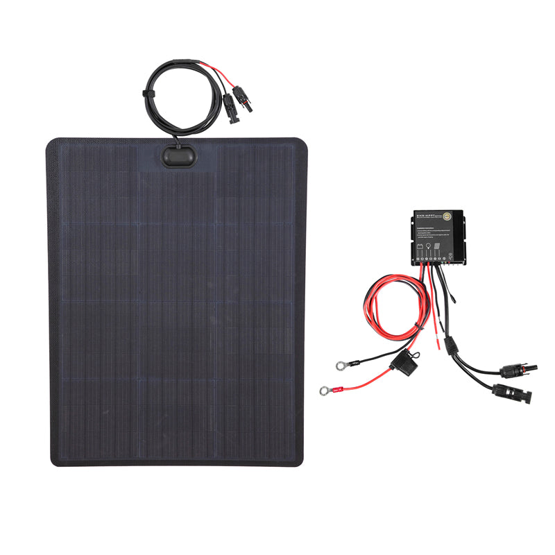 Ram 1500 4th Gen (2009-2018) Lensun 60W Hood Flexible Solar Panel