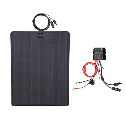 Ram 1500 4th Gen (2009-2018) Lensun 60W Hood Flexible Solar Panel