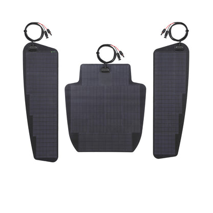Ram HD 2500 4th Gen (2010-2018) Lensun 150W Hood Solar Panel