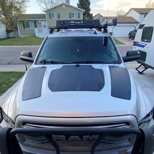 Ram HD 2500 4th Gen (2010-2018) Lensun 150W Hood Solar Panel