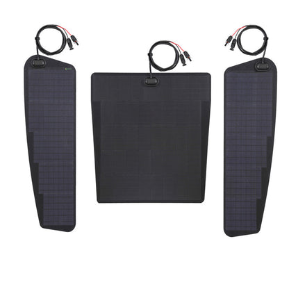 Ram HD 2500 5th Gen (2019 to Present) Lensun 170W Hood Solar Panel