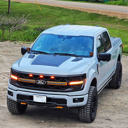 Ford F-150 Tremor (2021-Present) Lensun 100W Hood Solar Panel