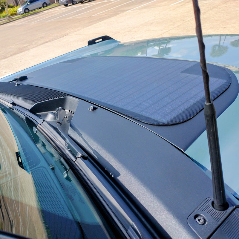 Ford Bronco (2021-Present) Lensun 80W Hood Flexible Solar Panel