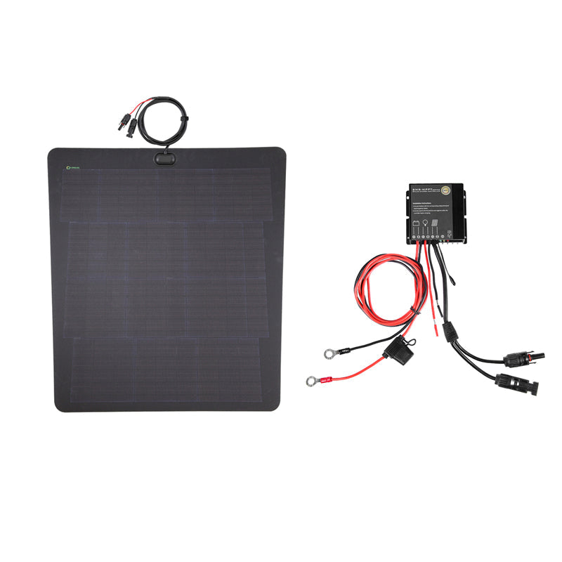 Ford Bronco Sport(2021-Present) Lensun 65W Hood Flexible Solar Panel