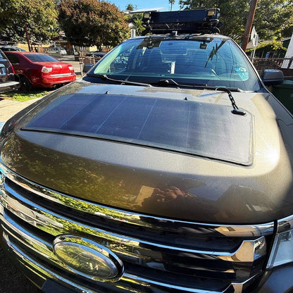 Ford Edge 1st Gen (2006-2014) Lensun 80W Hood Flexible Solar Panel