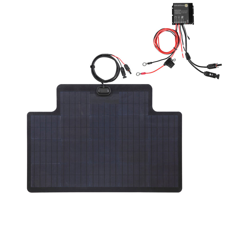 Ford Escape 2nd Gen (2008-2011) Lensun 75W Hood Flexible Solar Panel