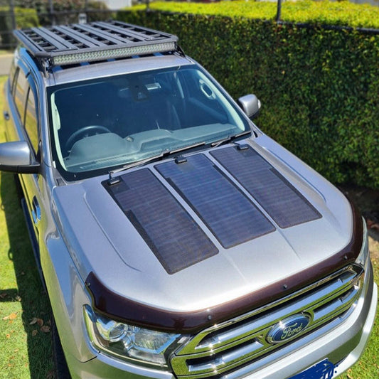 Ford Everest (2015-2022) Lensun 115W Motorhauben-Solarpanel flexibel