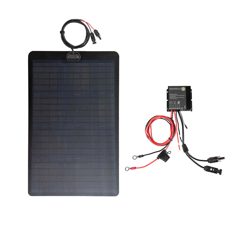 Ford Explorer (2016-Present) Lensun 60W Hood Flexible Solar Panel