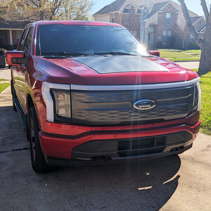Ford F-150 Lightning (2022-Present) Lensun 115W Hood Flexible Solar Panel