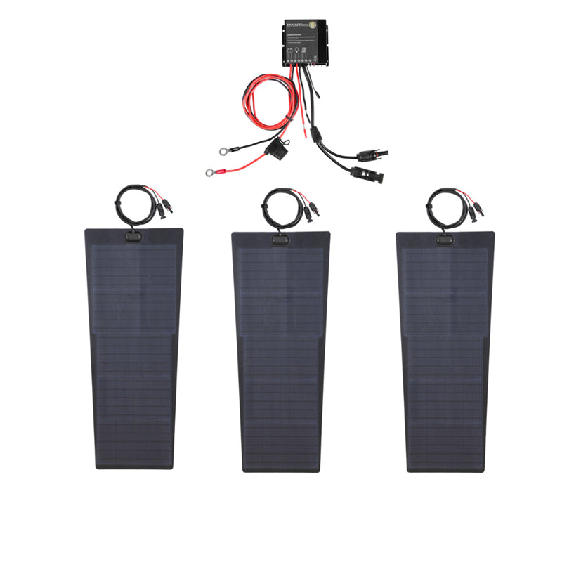 Ford Ranger (2019-2022) Lensun 110W 12V Hood Flexible Solar Panel