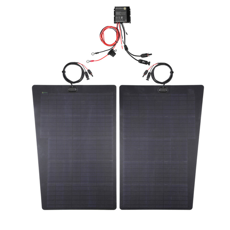 Ford Super Duty 1st Gen(1999-2007) F250  F350  Lensun 140W Hood Solar Panel