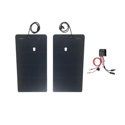 Ford Super Duty 2nd Gen(2008-2011) F250 Lensun 130W Hood Solar Panel