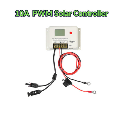 50W 12V vollflexibles Solarpanel schwarz