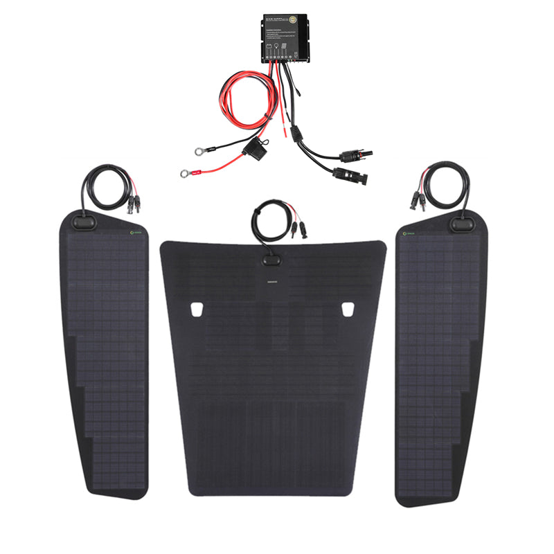 Jeep Cherokee KL (2014-2022) Lensun 145W Hood Solar Panel