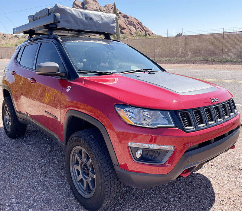 Jeep Compass 2nd Gen (2018-present) Lensun 65W Hood Solar Panel