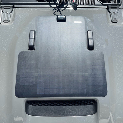 Jeep Gladiator JT Mojave, Wrangler Rubicon 392 Lensun 50W Hood Solar Panel