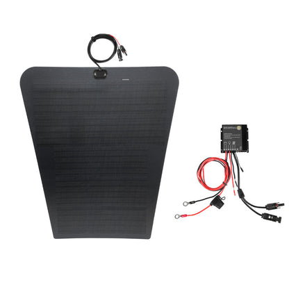 Jeep Grand Wagoneer,Cherokee J-10 J-20(1973-1991) Lensun 90W Hood Solar Panel