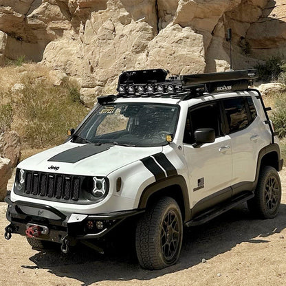 Jeep Renegade BU (2014-present ) Lensun 55W Hood Solar Panel