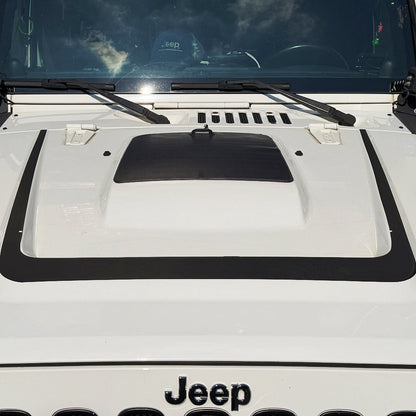 Jeep Wrangler JK AEV Lensun 20W 12V Hood Flexible Solar Panel