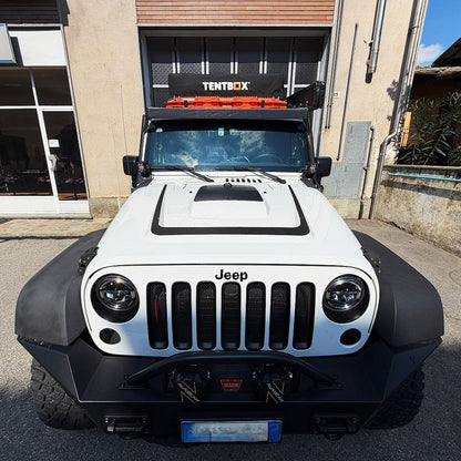 Jeep Wrangler JK AEV Lensun 20W 12V Hood Flexible Solar Panel