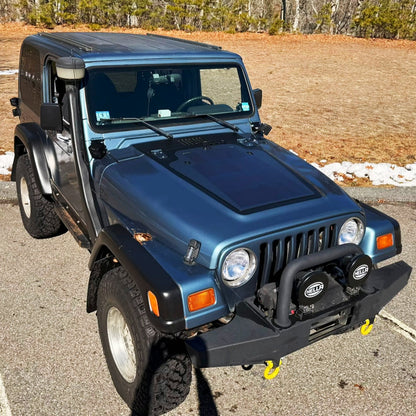 Jeep Wrangler TJ (1997-2002) Lensun 82W Hood Flexible Solar Panel