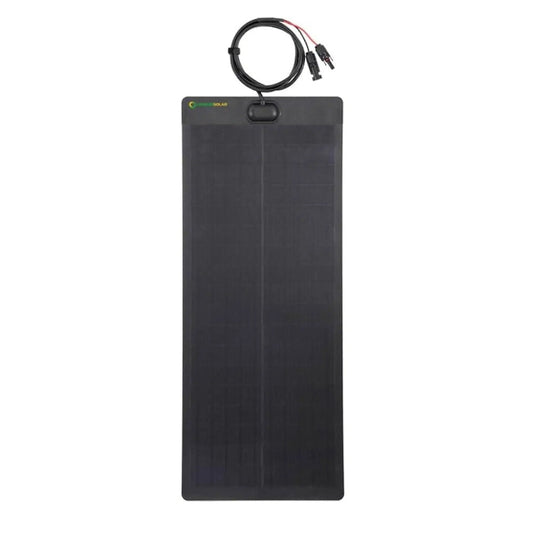 50W 12V Full Black Flexible Solar Panel