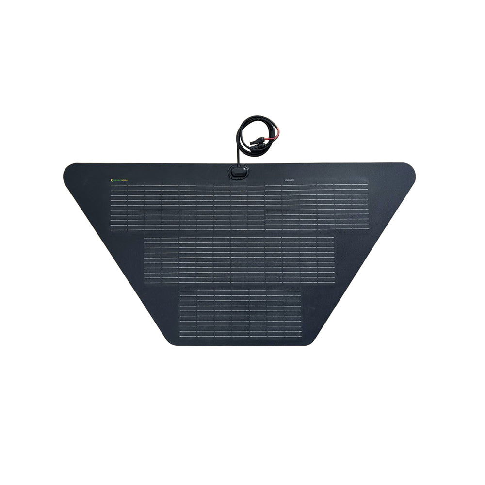 Load Trail 14k Kippanhänger konischer Staukasten Für ein Solar 80W 12V flexibles Solarpanel