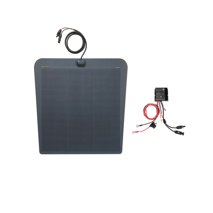 Ram HD Sport 2500 (2023-Present) Lensun 75W Hood Solar Panel
