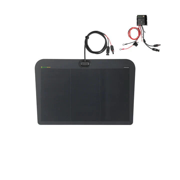 Ram 1500 Rebel 5th Gen(2019-Present) Lensun 45W Hood Solar Panel