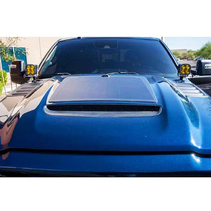 Ram HD Sport 2500 (2023-Present) Lensun 75W Hood Solar Panel