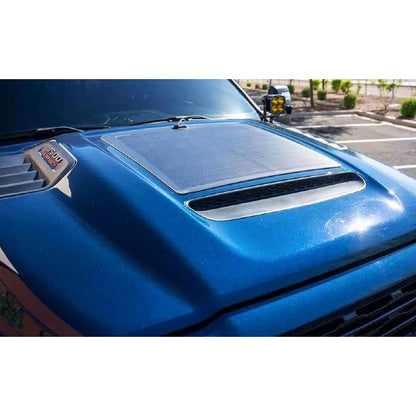 Ram HD Sport 2500 (2023-Present) Lensun 75W Hood Solar Panel