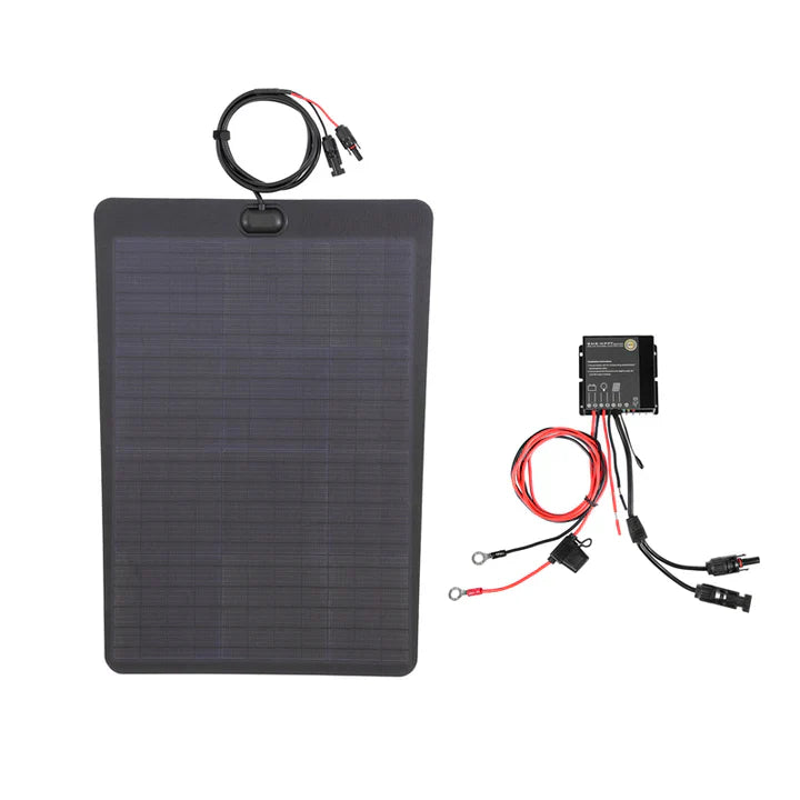 Toyota 4Runner 1st Gen(1983–1989) Lensun 65W Hood Solar Panel