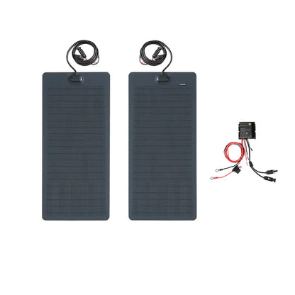 Toyota Land Crusier bj45,1984 Lensun 70W Bonnet Solar Panel