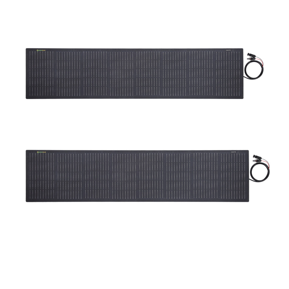Toyota Tundra Hard Tonneau Cover 190W Flexible Solar Panel, PERC Monocrystalline 23.5% Efficiency