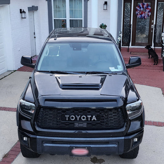 Toyota Tundra TRD Pro with Scoop 2nd Gen (2014-2021) Lensun 30W Hood Solar Panel