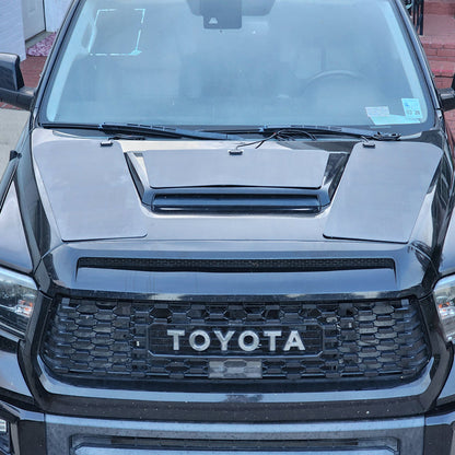 Toyota Tundra TRD Pro with Scoop 2nd Gen (2014-2021) Lensun 90W Hood Solar Panel