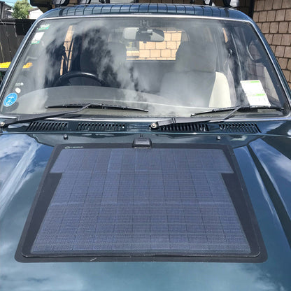 Toyota 4Runner 2nd Gen(1989-1995) Lensun 45W Hood Flexible Solar Panel