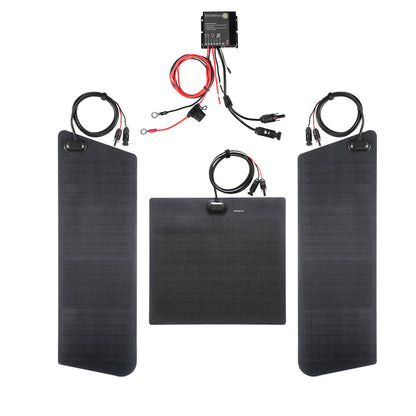 Toyota 4Runner 4th&5th Gen(2003-2024) with Scoop Lensun 80W Hood Solar Panel