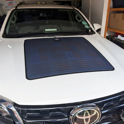 Toyota Fortuner 2nd Gen (2015-Present) Lensun 100W Bonnet Flexible Solar Panel