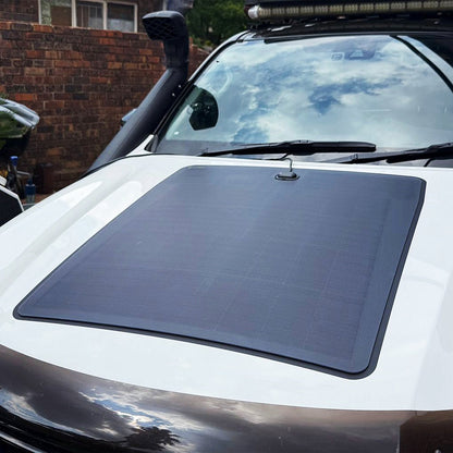 Toyota Fortuner 2nd Gen (2015-Present) Lensun 100W Bonnet Flexible Solar Panel
