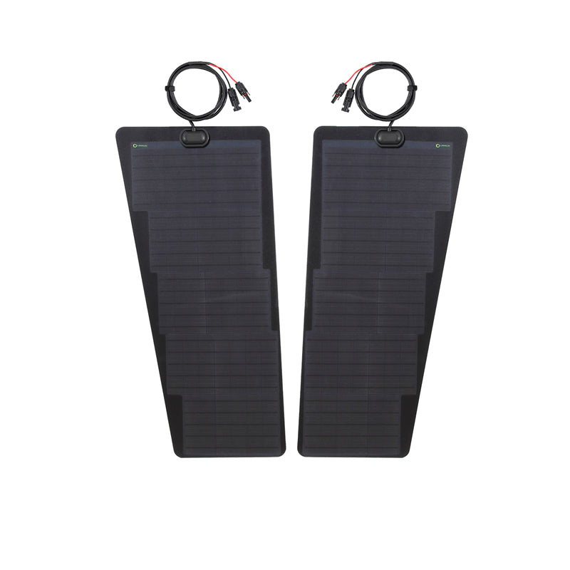 Toyota Highlander (2019-Present) Lensun 90W Hood Flexible Solar Panel