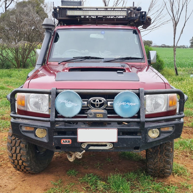 Toyota Land Cruiser 70Sereis VDJ76 Lensun 85W Bonnet Flexible Solar Panel