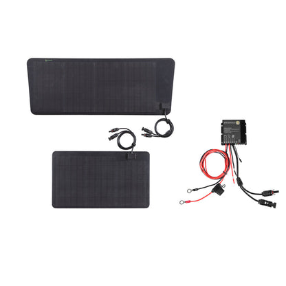 Toyota Land Cruiser 70Series(VDJ78&VDJ79) Lensun 65W Bonnet Flexible Solar Panel