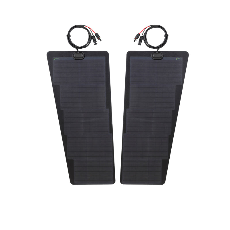 Toyota Land Cruiser FJ40 Lensun 80W Bonnet Flexible Solar Panel