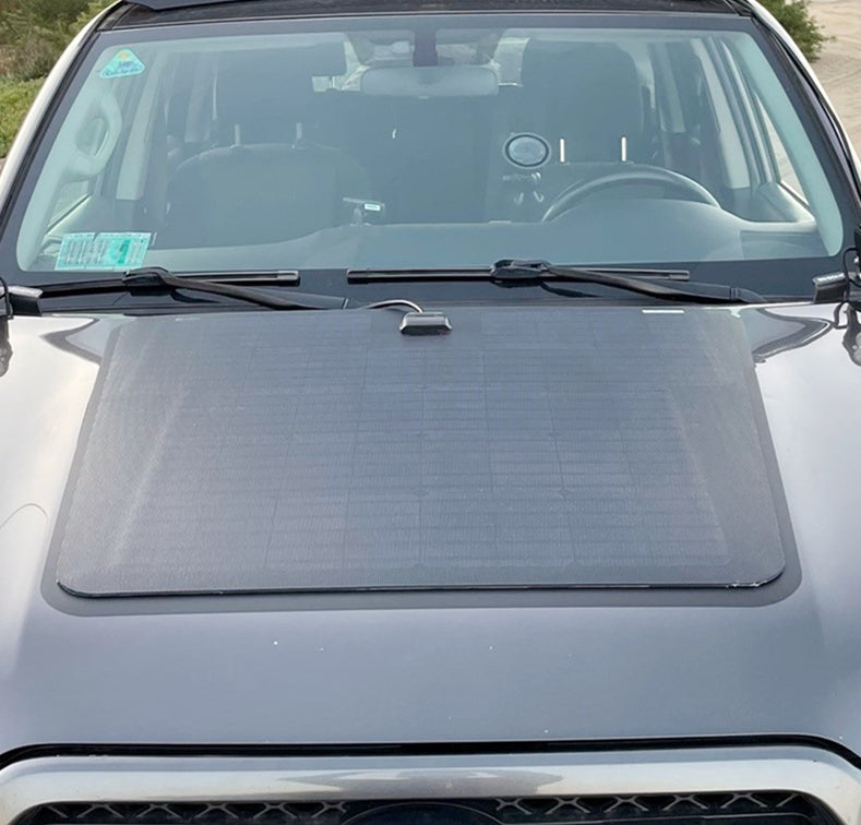 Toyota Prado J95 J120 J125(1996-2009) Lensun 90W Bonnet Solar Panel