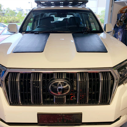 Toyota Land Cruiser Prado (2016-2023) Lensun 90W Bonnet Solar Panel