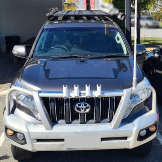 Toyota Land Cruiser Prado J90 Lensun 100W Bonnet  Solar Panel